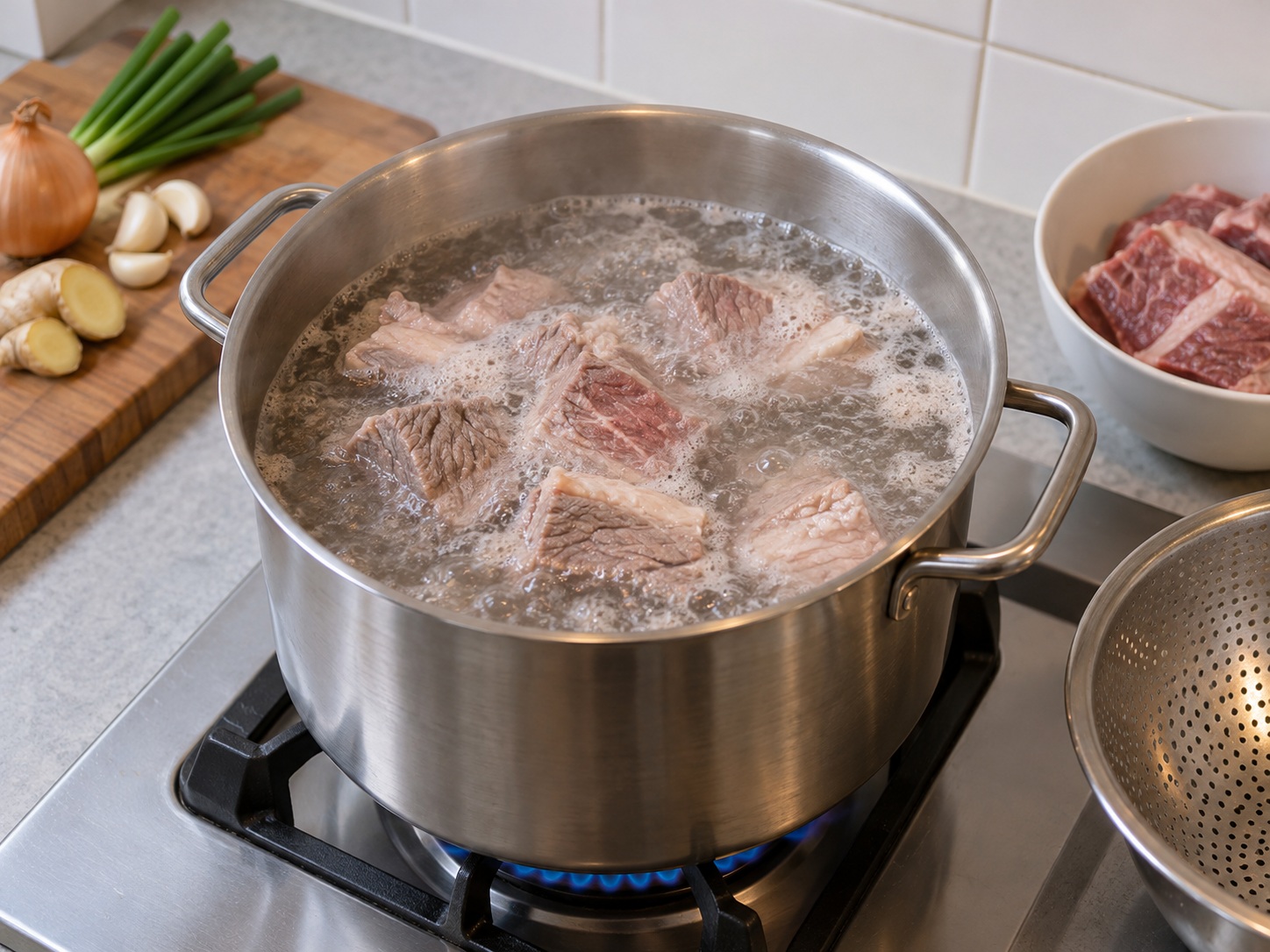Semur Daging Sapi Pares Filipina — Rebus singkat daging