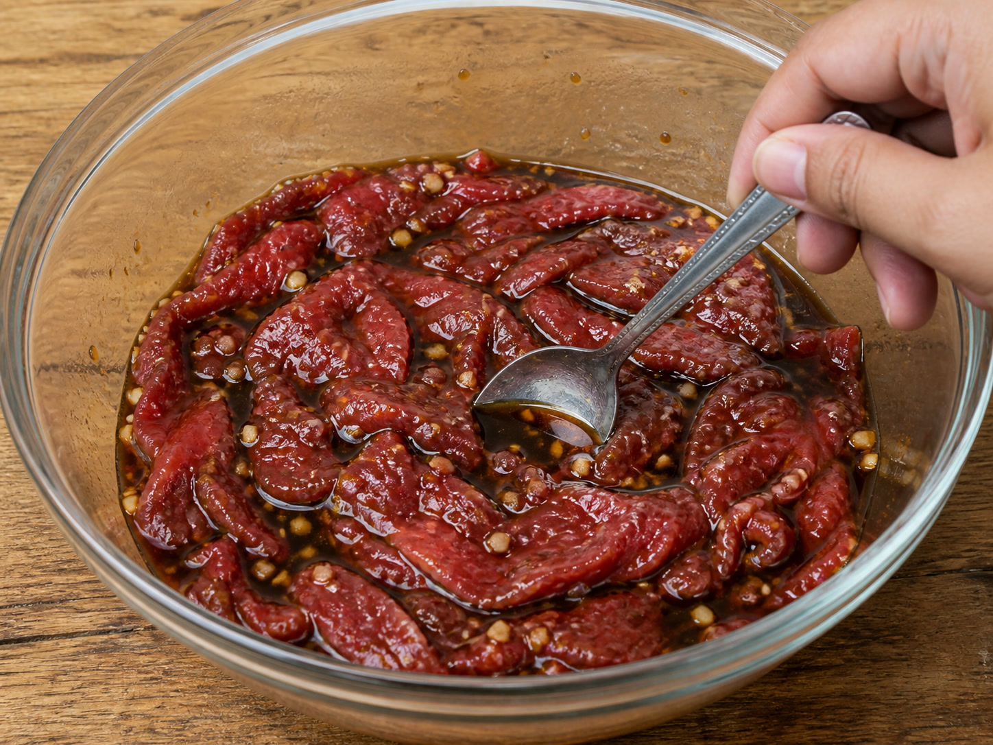 菲律賓醃牛肉蒜香飯煎蛋: 醃牛肉