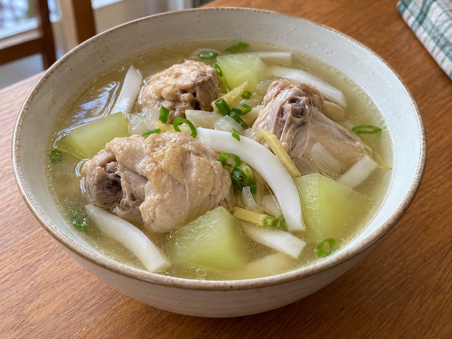 Binakol Coconut Chicken Soup — finished dish