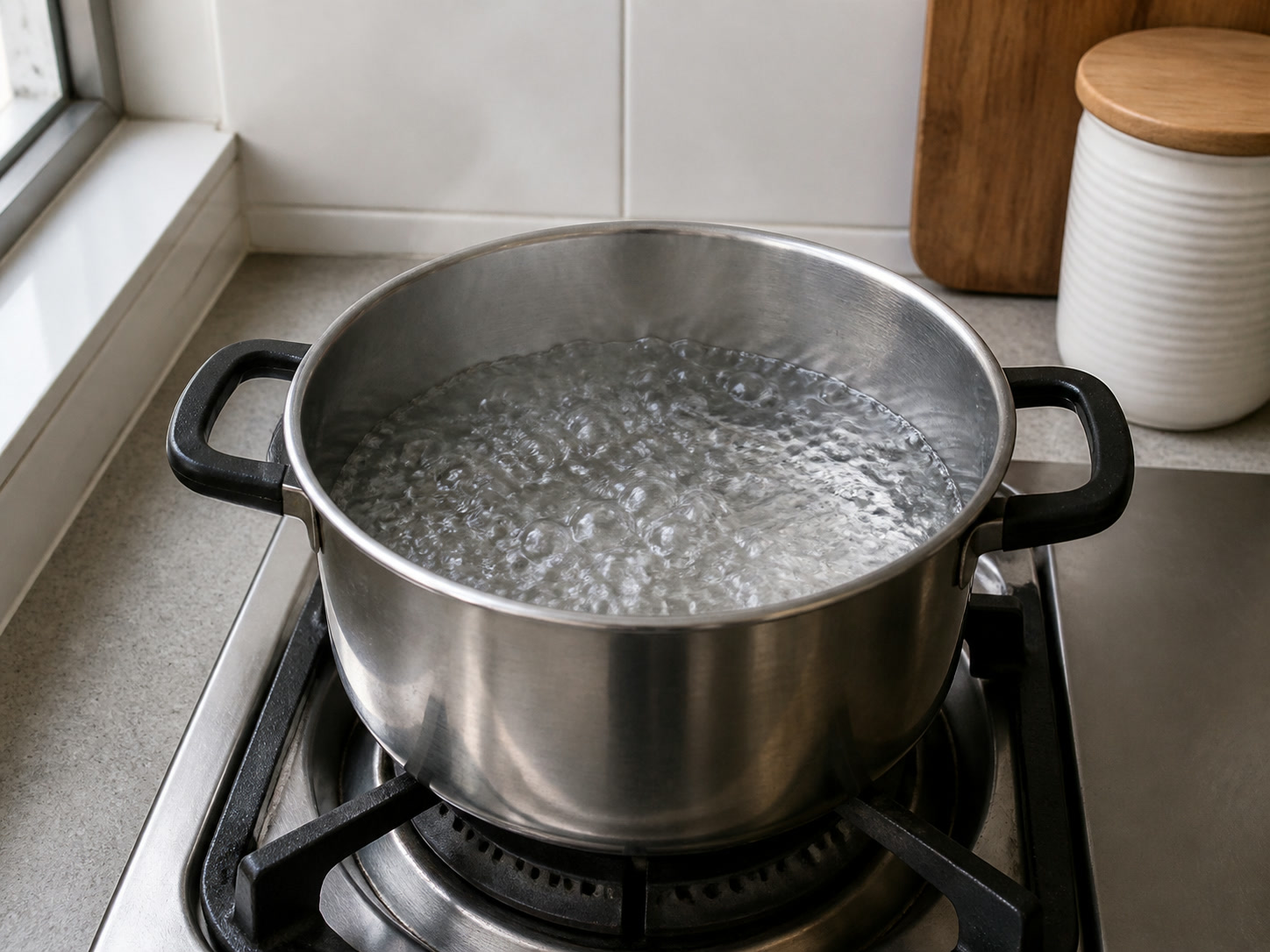Champorado: Pakuluan ang tubig