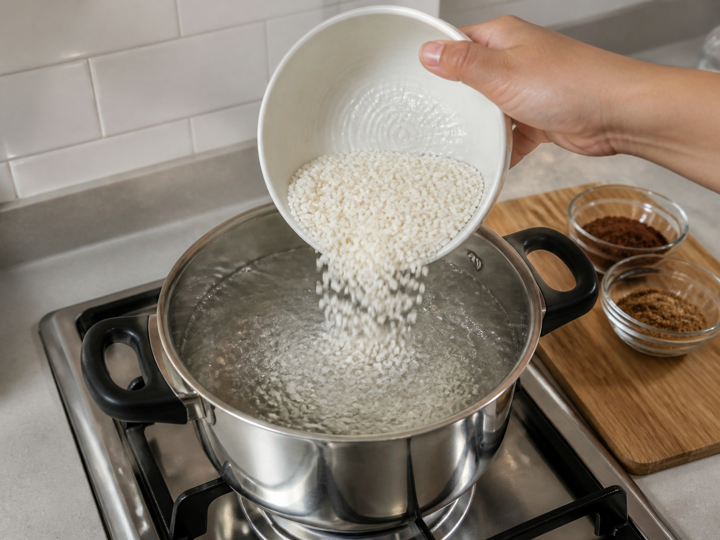 Champorado: Idagdag ang bigas