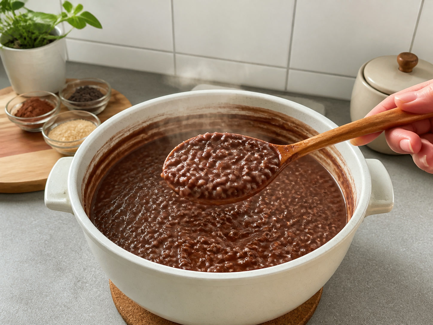 Champorado: Suriin ang lambot ng bigas