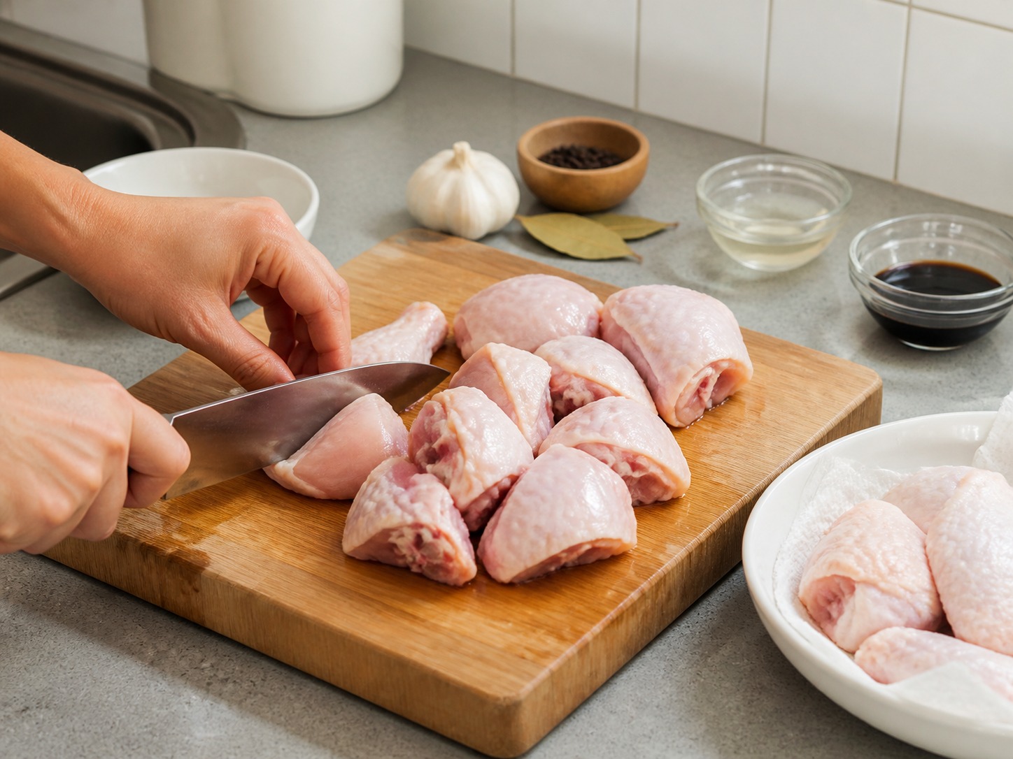 Adobo Ayam Filipina — langkah 2