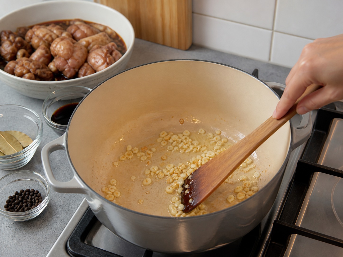 Adobo Ayam Filipina — langkah 6