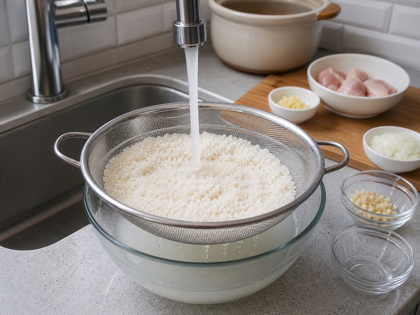 Bubur Ayam Jahe ala Filipina — langkah 3