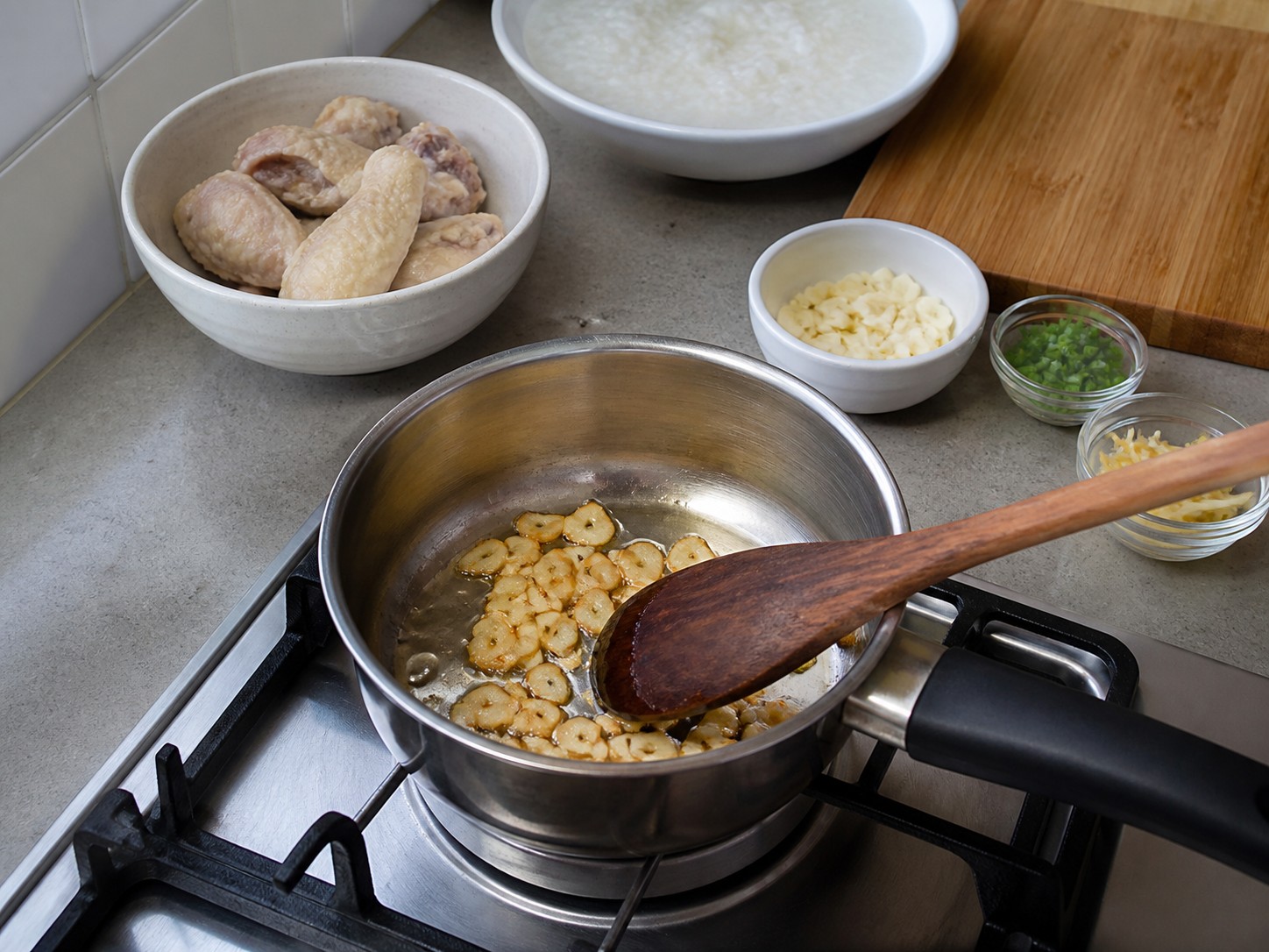 Bubur Ayam Jahe ala Filipina — langkah 6