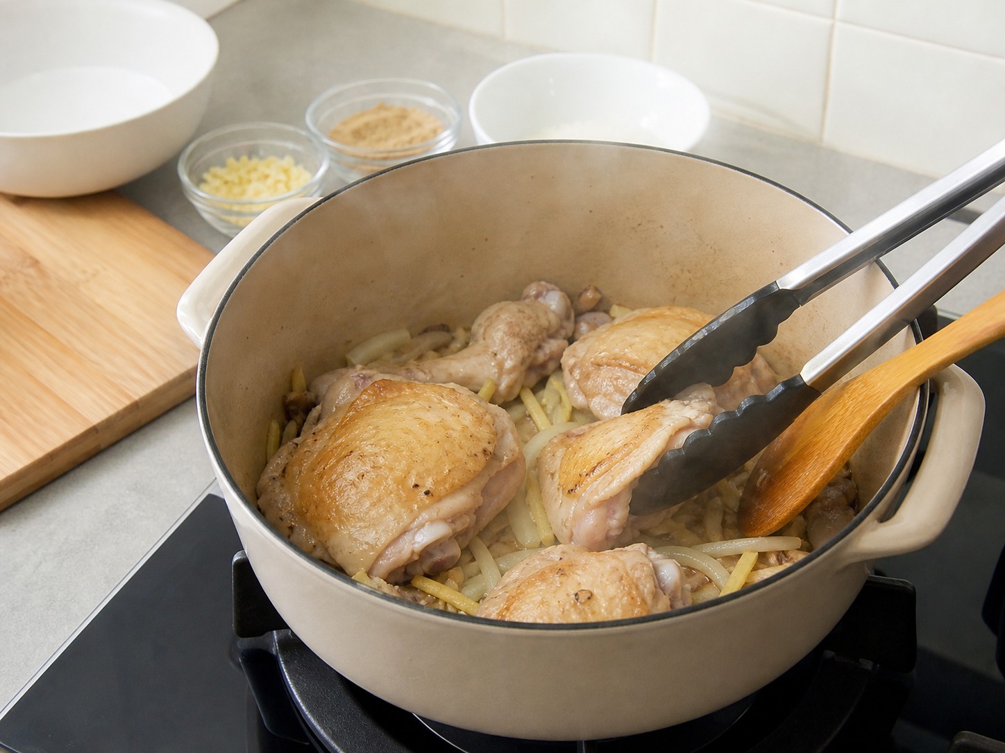 Bubur Ayam Jahe ala Filipina — langkah 8