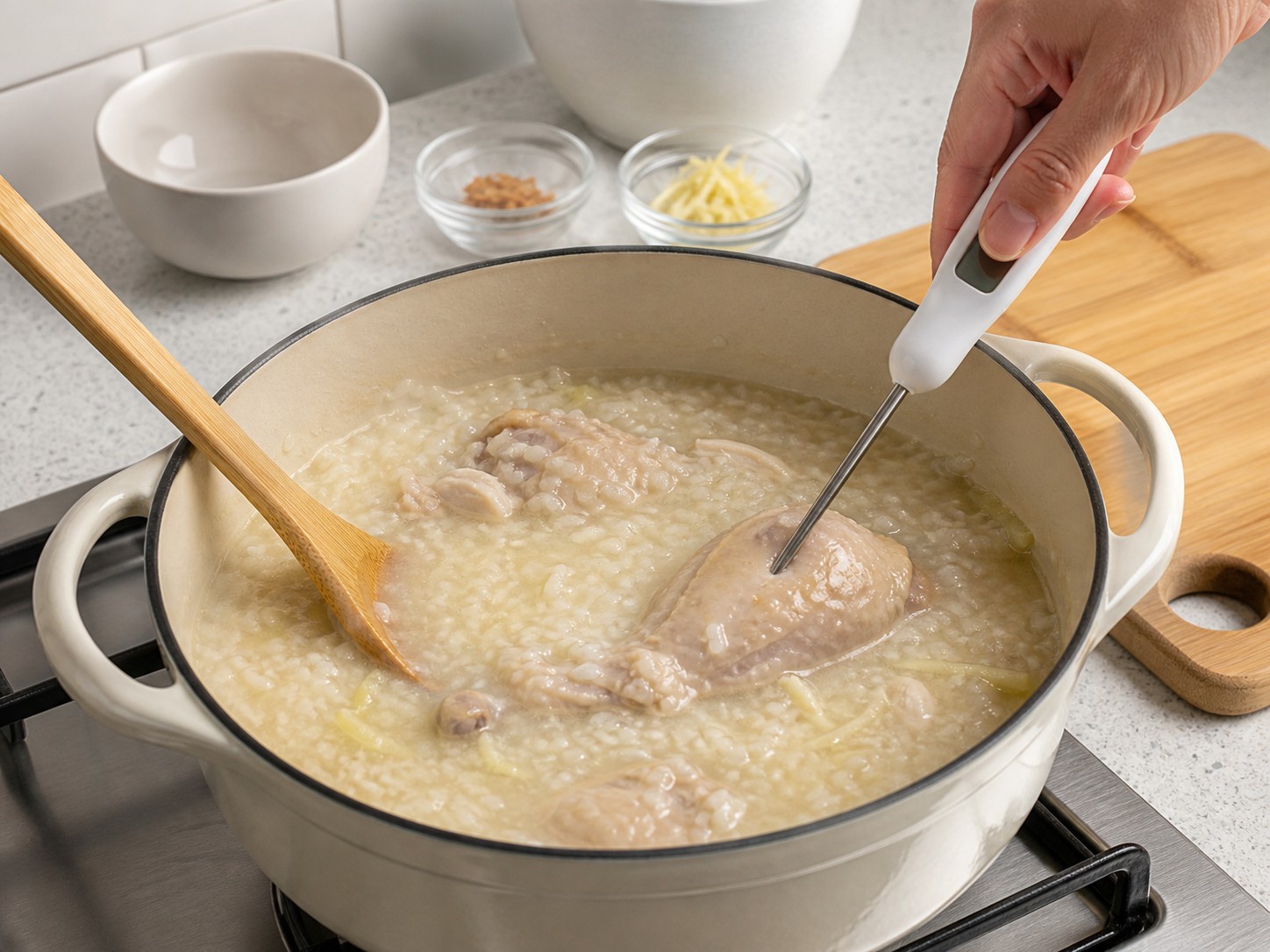 Bubur Ayam Jahe ala Filipina — langkah 11
