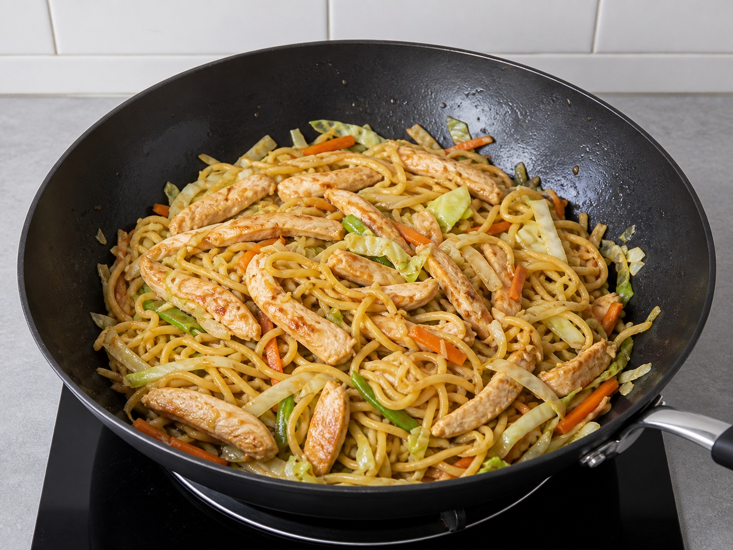 Filipino Chicken Pancit Canton — Return chicken