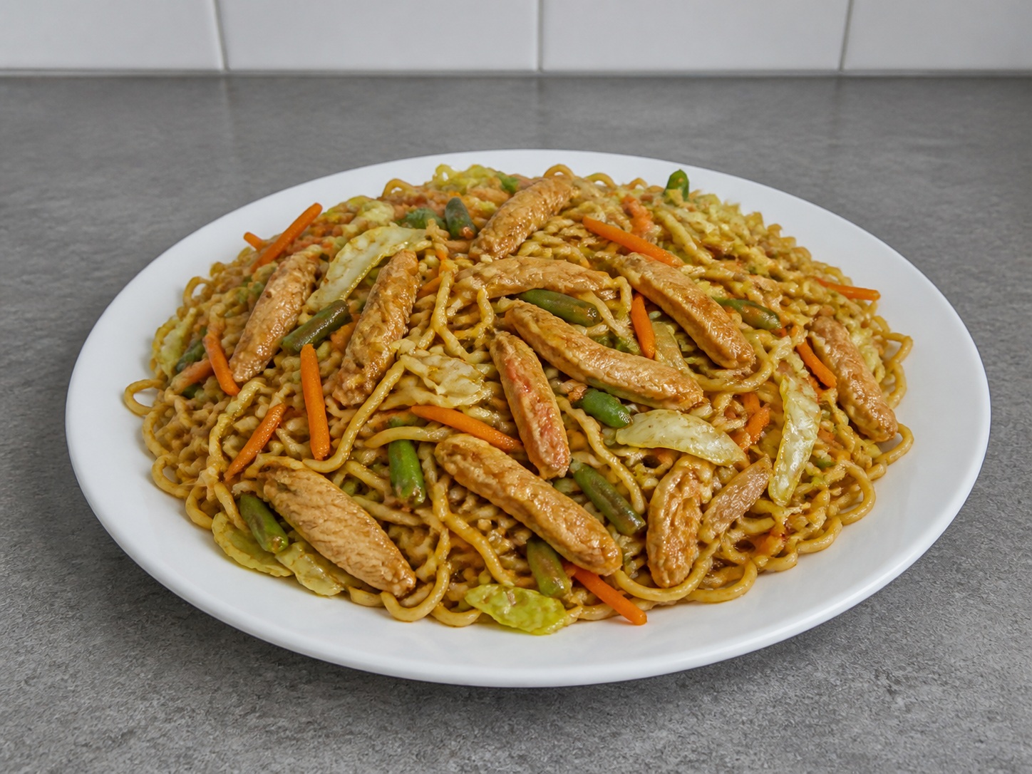 Filipino Chicken Pancit Canton — Finish and serve