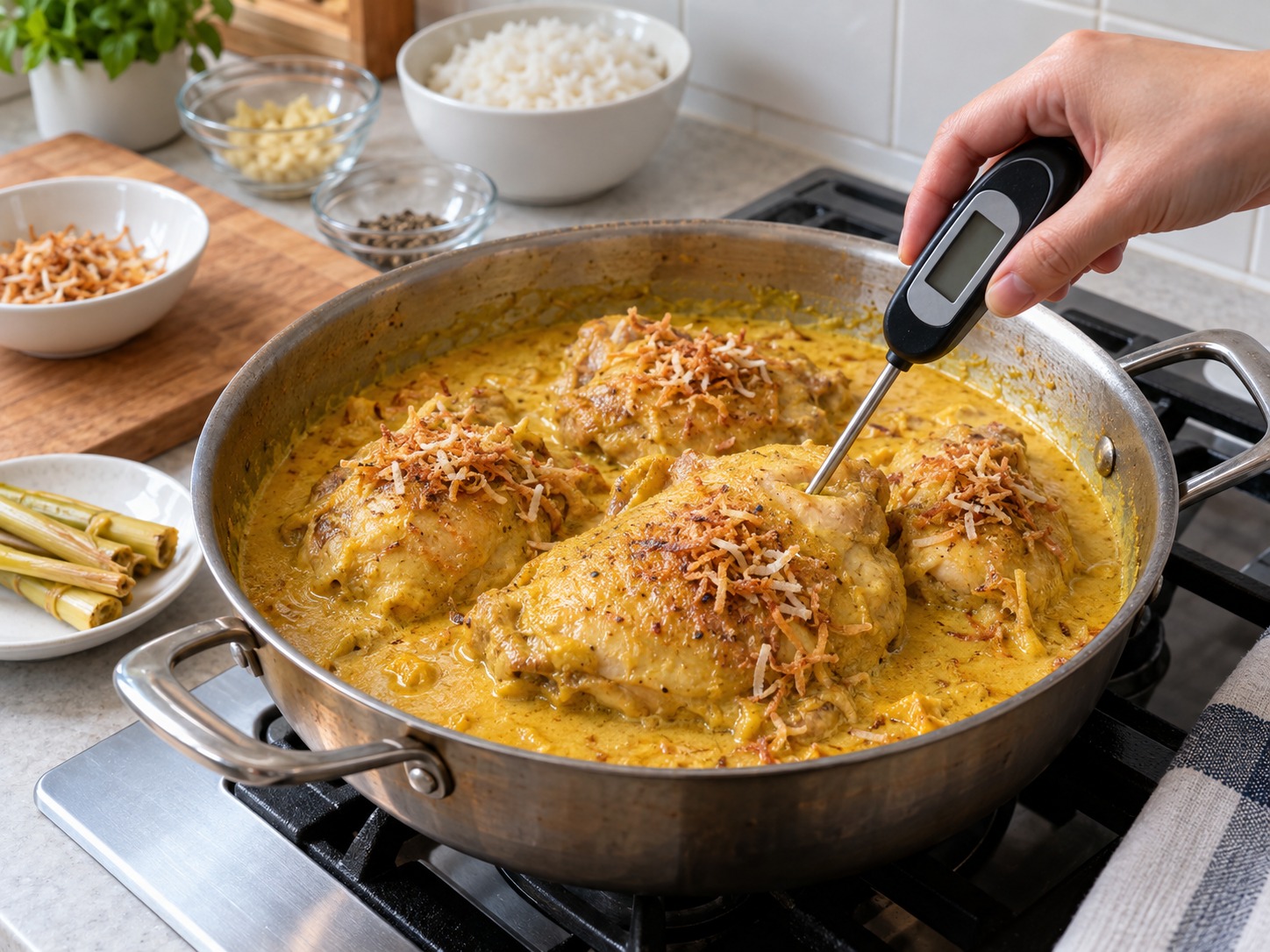 Ayam Piaparan Filipina — Ukur kematangan