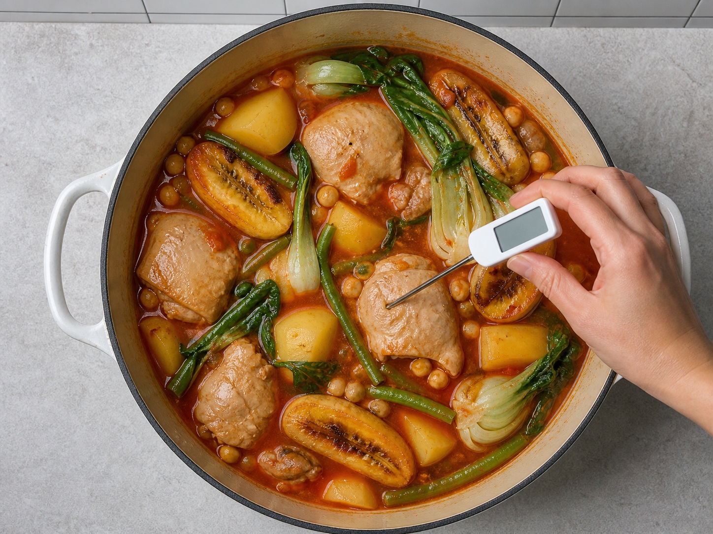 Pochero Ayam Filipina — step 11