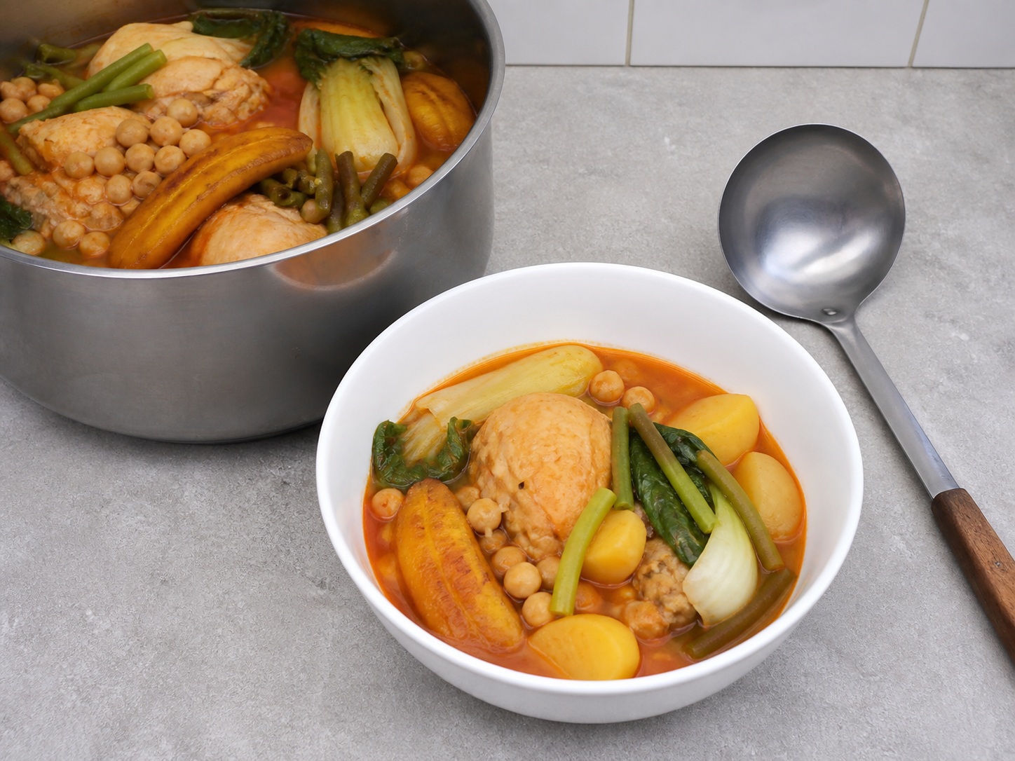 Pochero Ayam Filipina — step 12