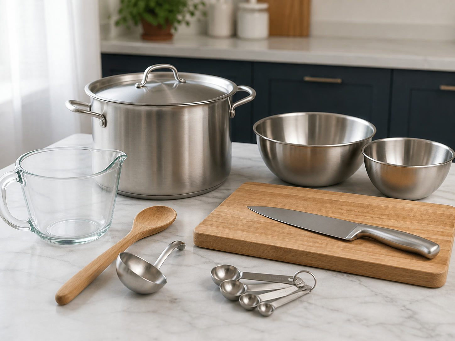 Filipino Chicken Sopas required household tools