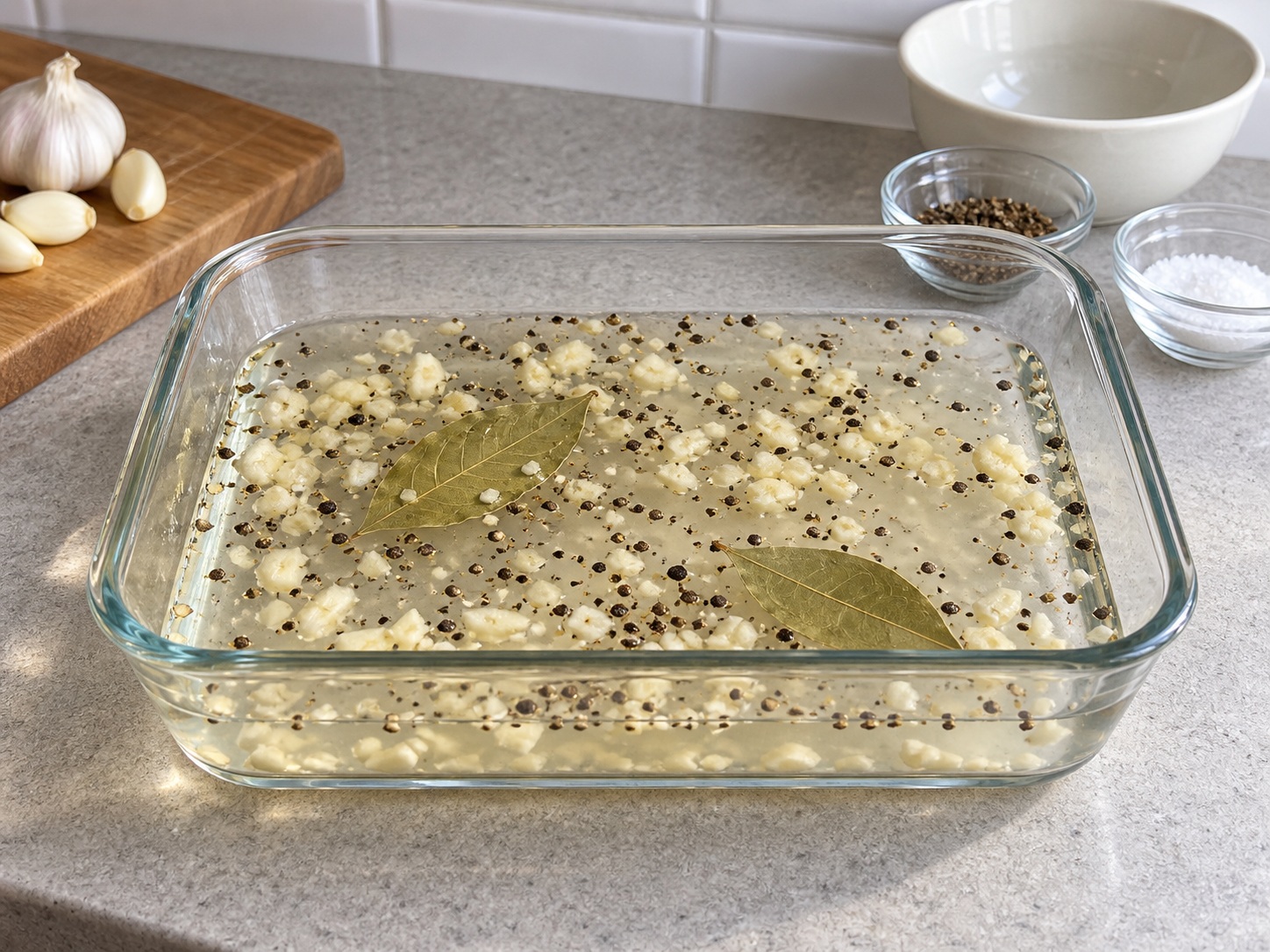 Filipino Daing na Bangus — Mix marinade