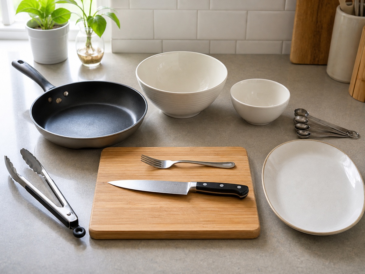 Ensaladang Talong at Kamatis required home-kitchen tools