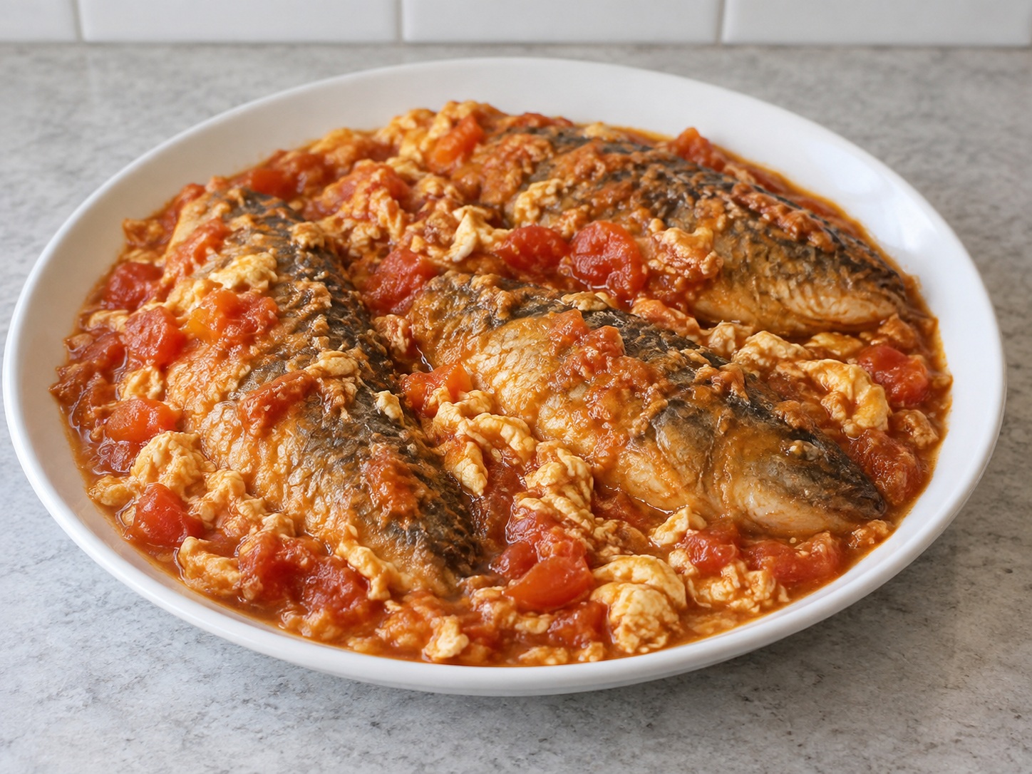 Sarciadong Ikan Filipina — hidangan selesai