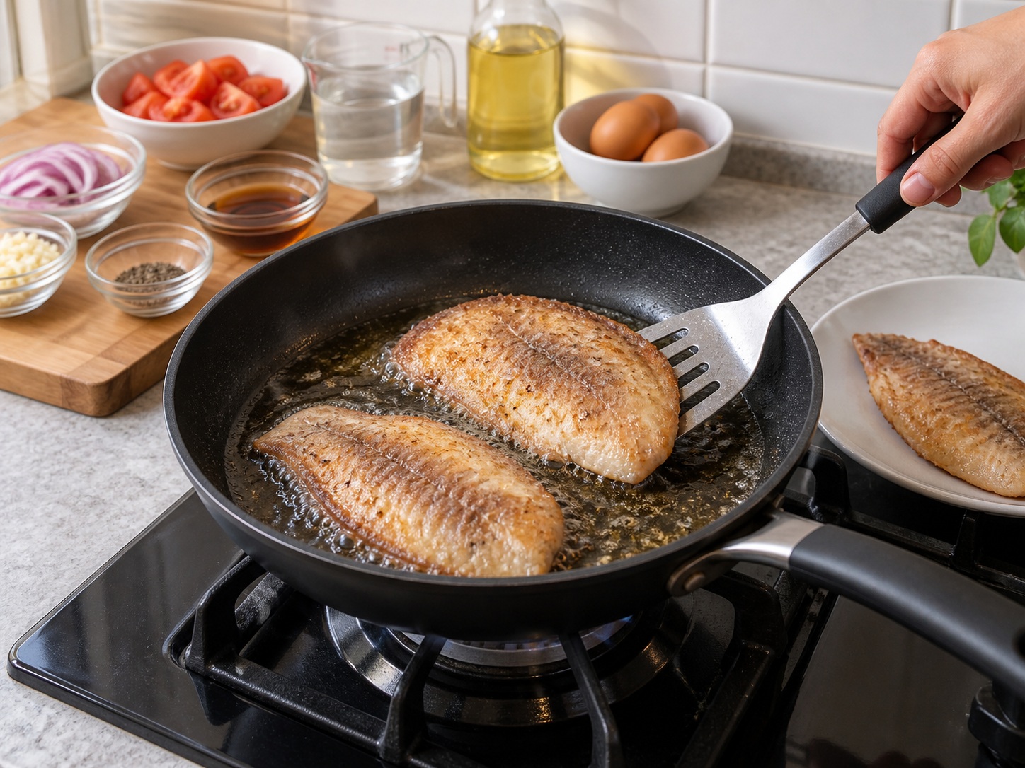 Filipino Fish Sarciado — Prituhin ang isda
