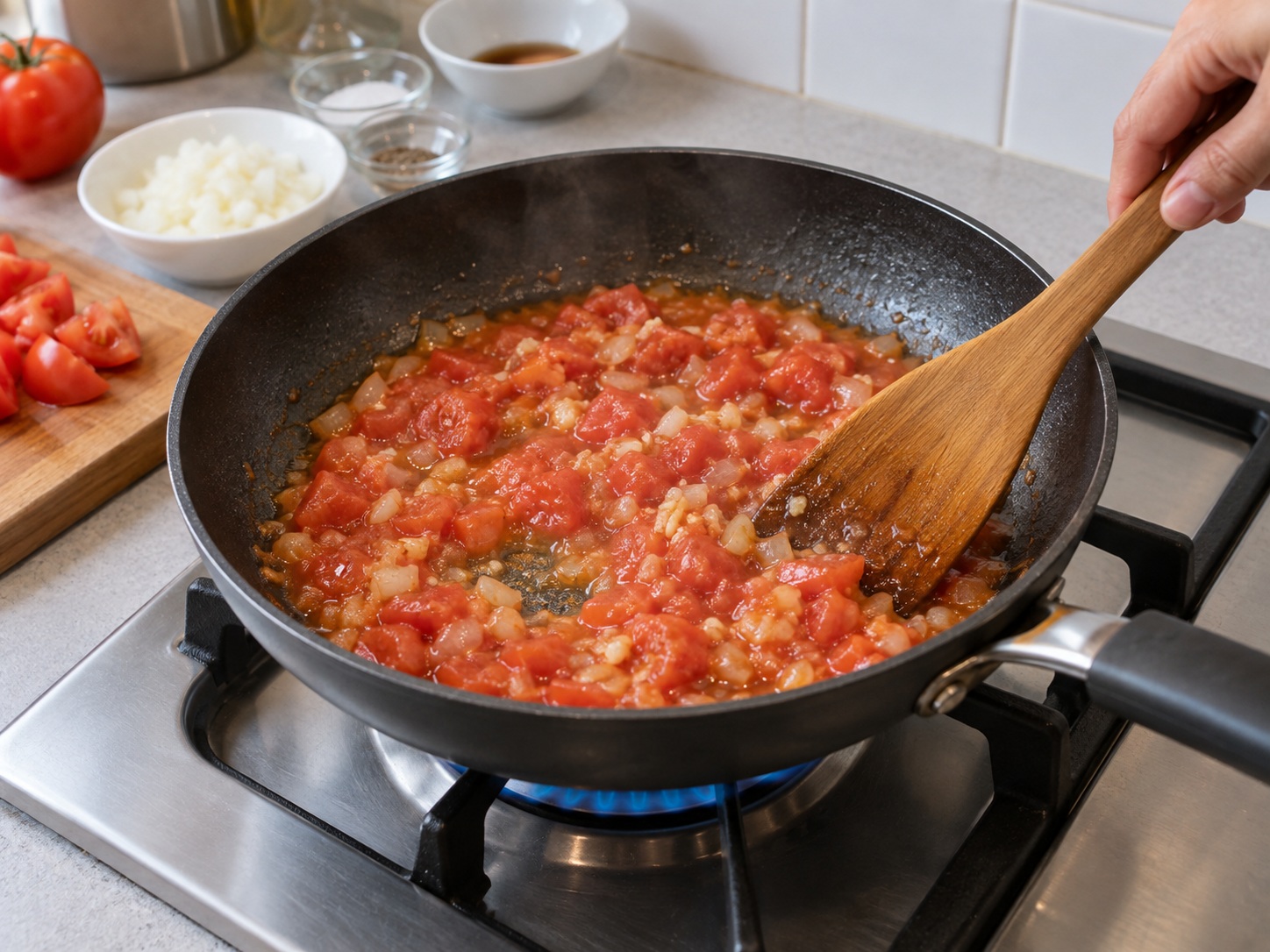 Filipino Fish Sarciado — Lutuin ang tomato sauce
