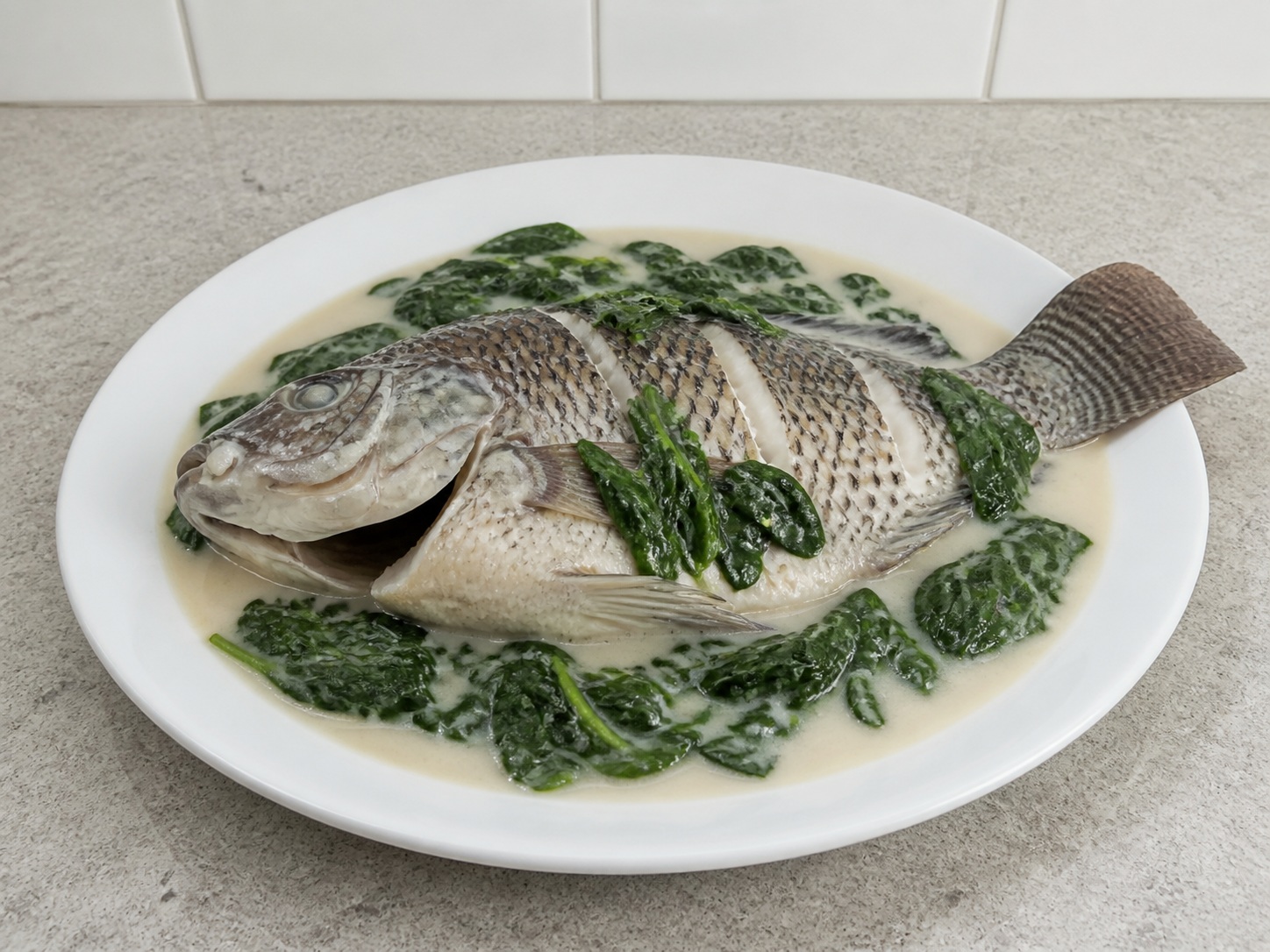 Tilapia Kuah Santan Filipina — Sajikan