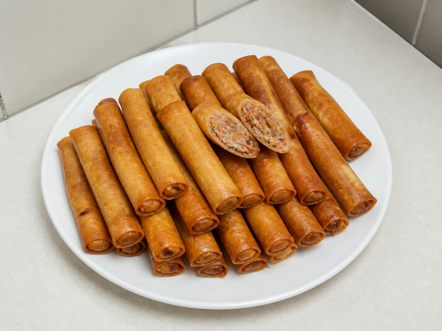 菲律賓上海炸春卷 finished dish