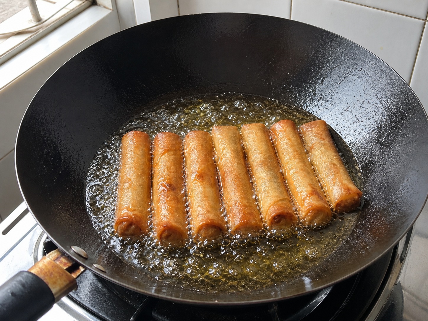 Lumpia Shanghai Filipina: Balik dan selesaikan