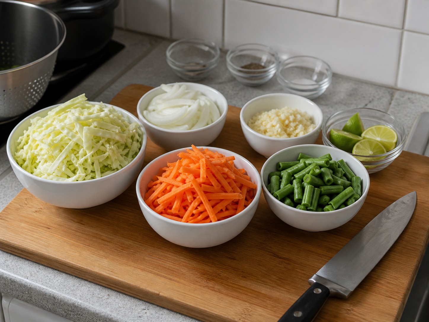 Pancit Bihon Guisado — hakbang 4