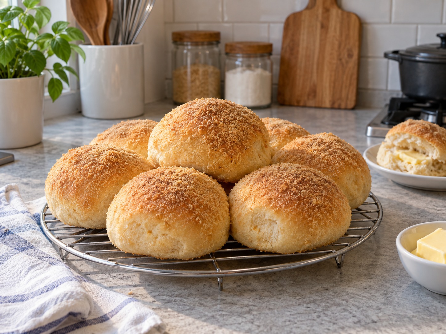 Pandesal — natapos na ulam