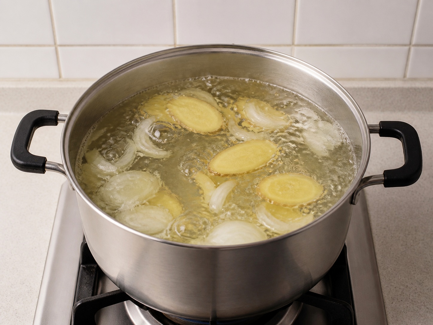 Sup Ikan Jahe Filipina — Mulai kuah