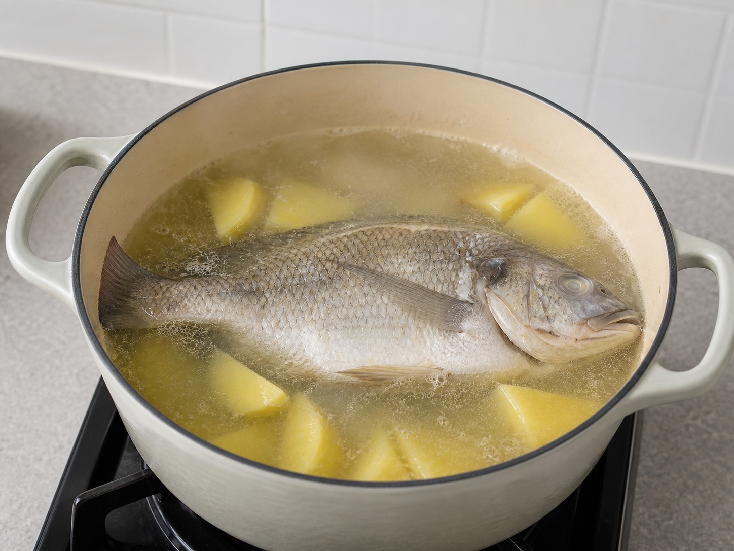 Sup Ikan Jahe Filipina — Rebus sisi pertama