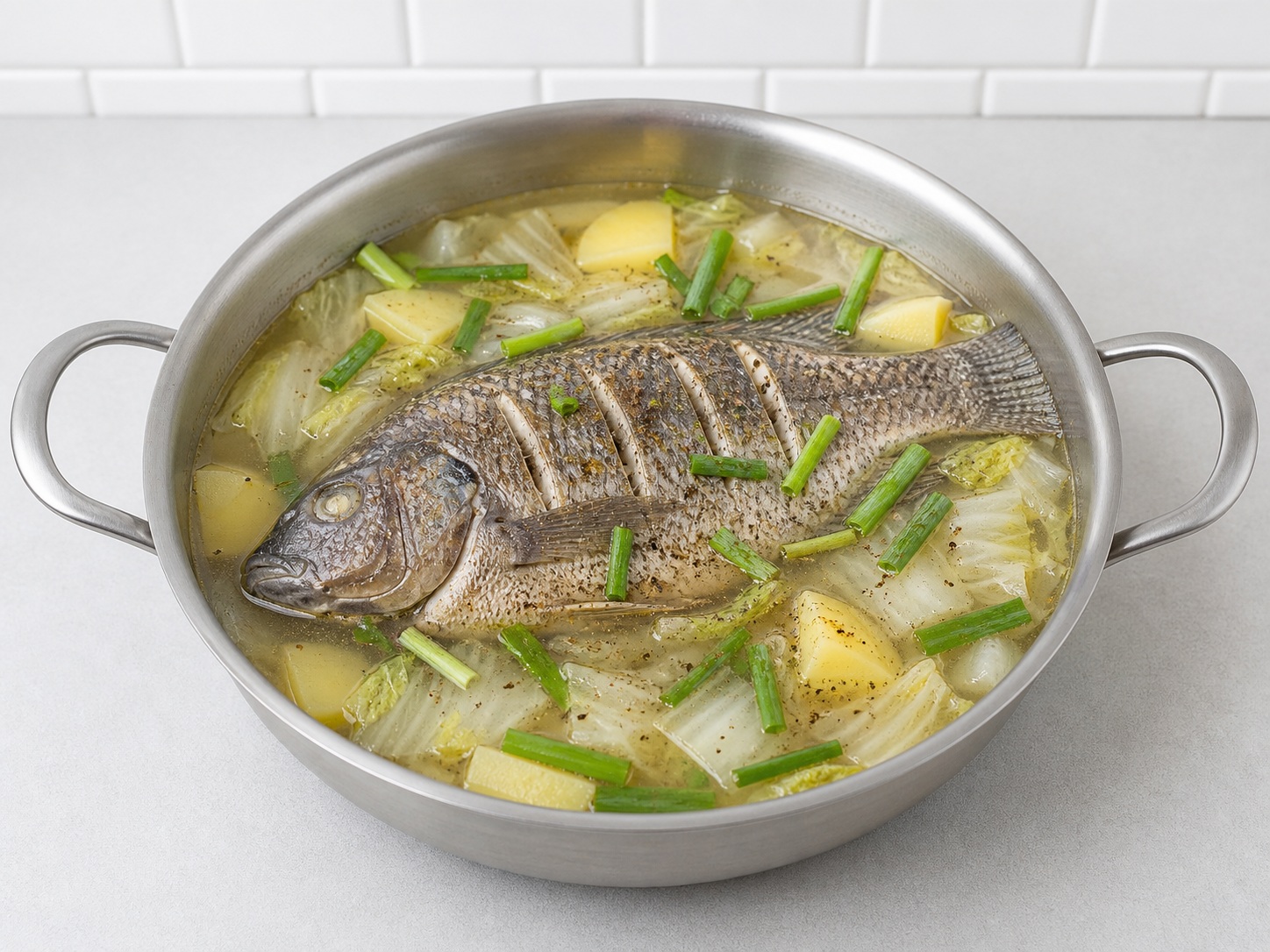 Sup Ikan Jahe Filipina — Bumbui kuah