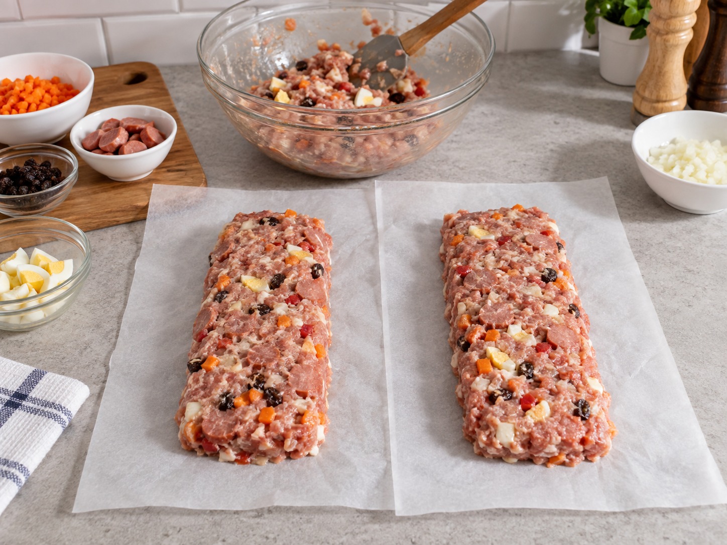 Filipino Pork Embutido — Hatiin sa dalawa