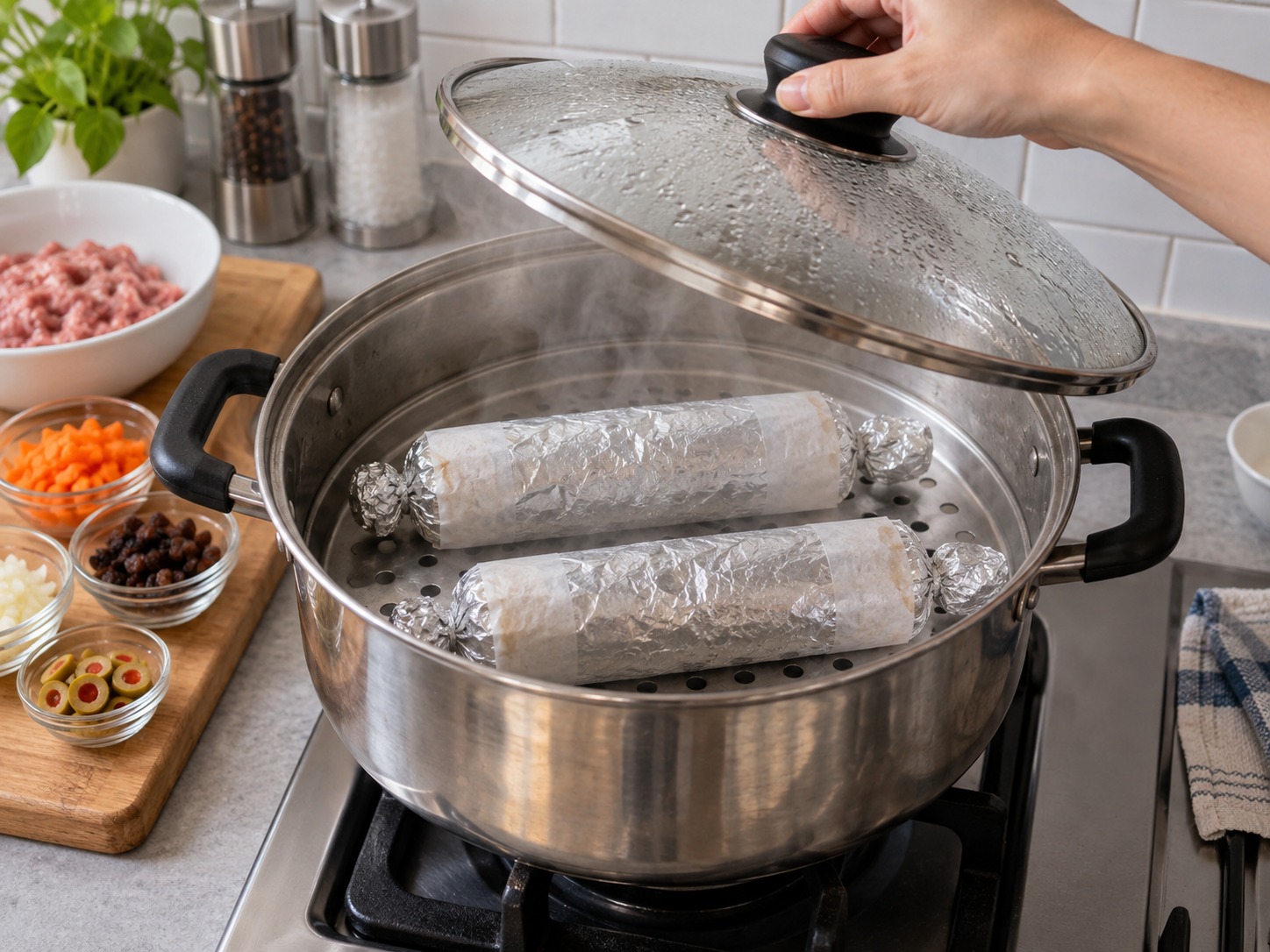 Filipino Pork Embutido — I-steam