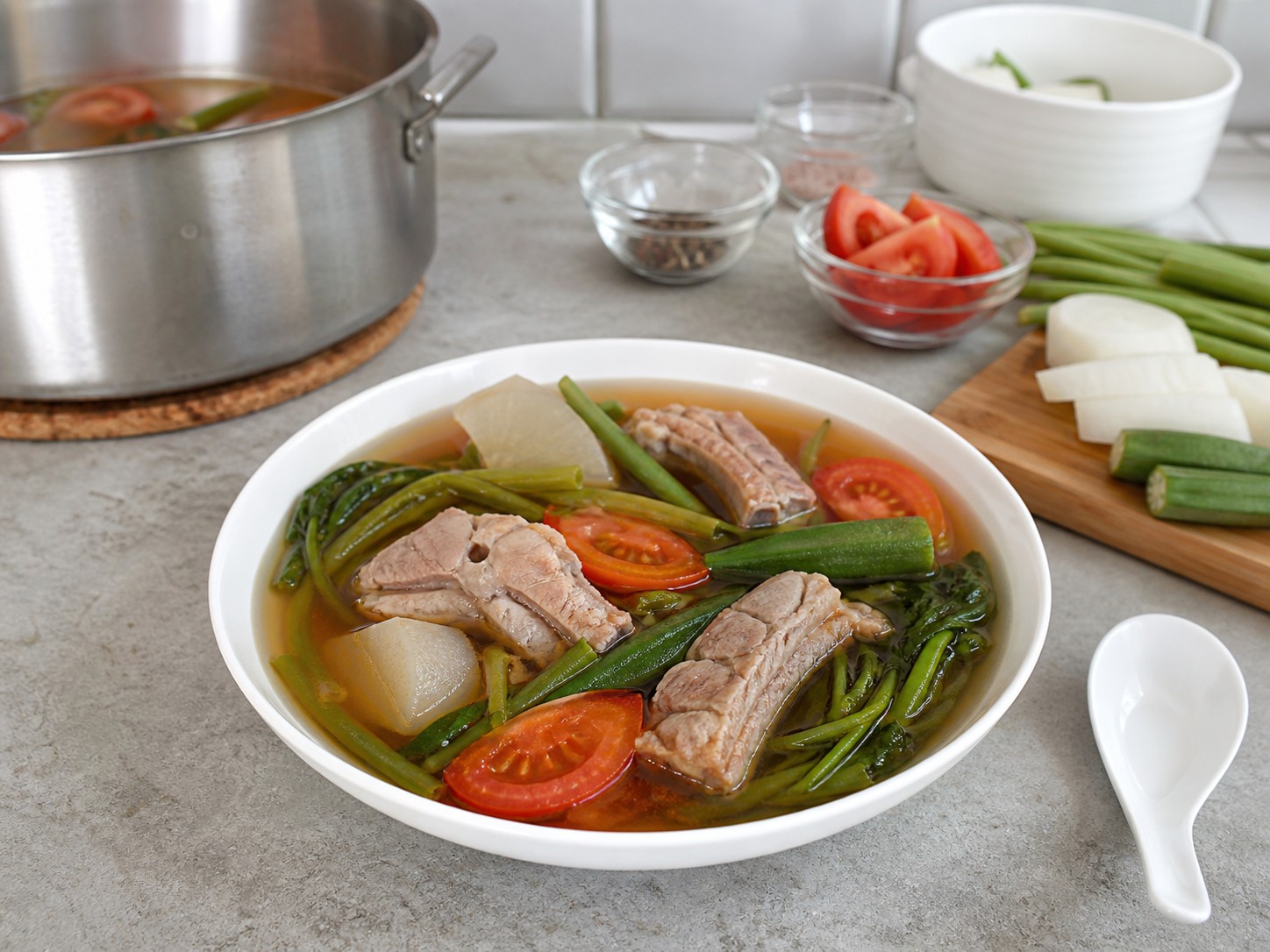 Sinigang na Baboy — tapos na putahe