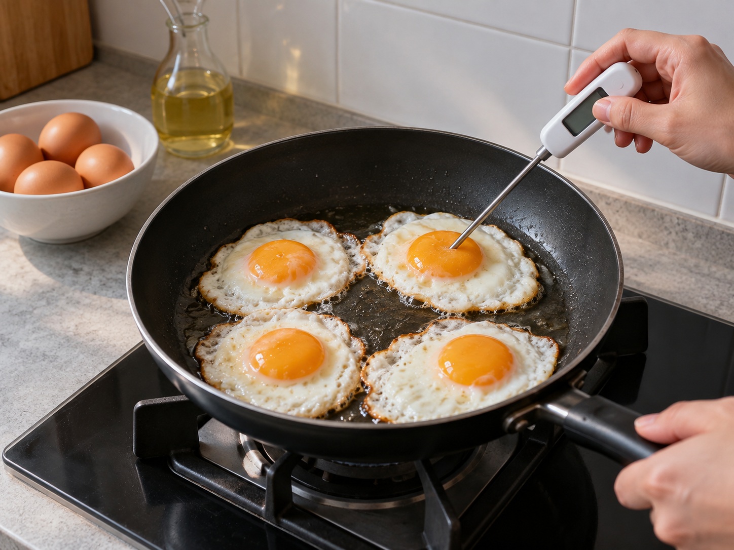 Tocino Babi Silog Filipina — Goreng telur