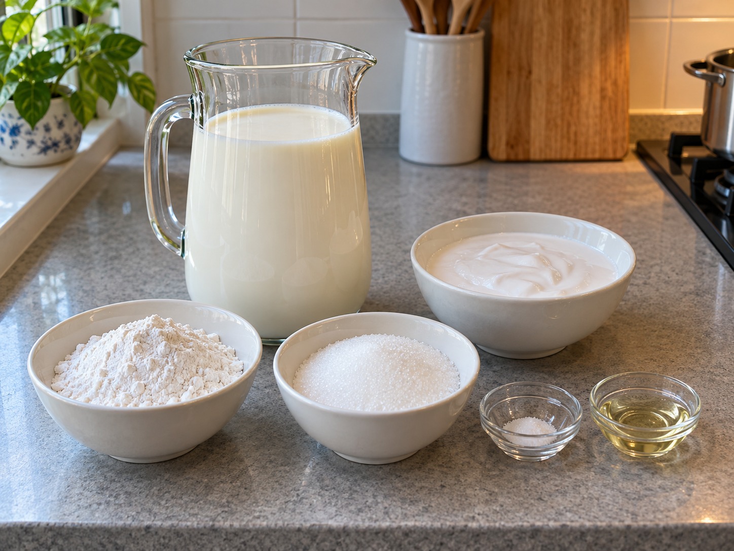 菲律賓米粉奶糕 — 材料