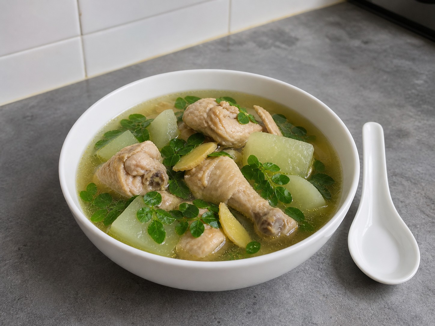Tinolang Manok — tapos na putahe