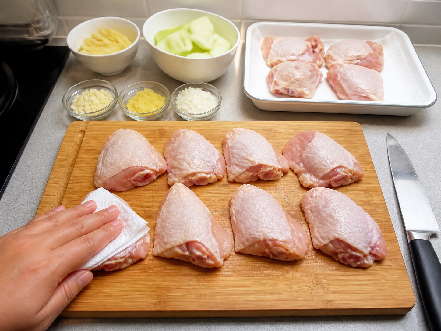 Filipino Tinola Chicken Soup — step 2