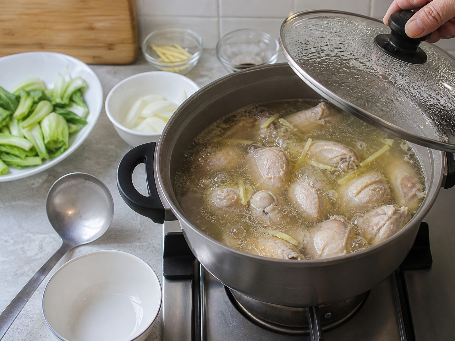 Filipino Tinola Chicken Soup — step 10
