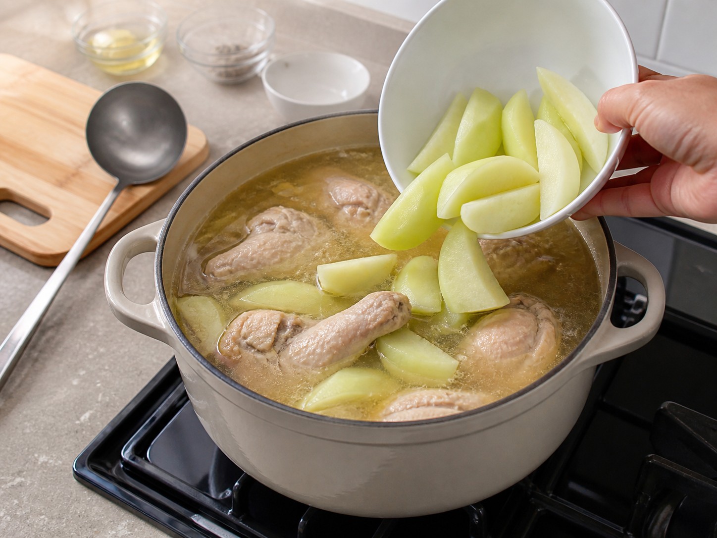 Filipino Tinola Chicken Soup — step 11