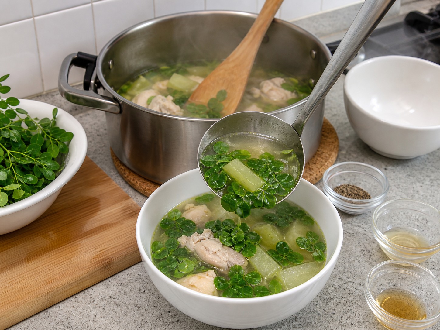 Filipino Tinola Chicken Soup — step 12
