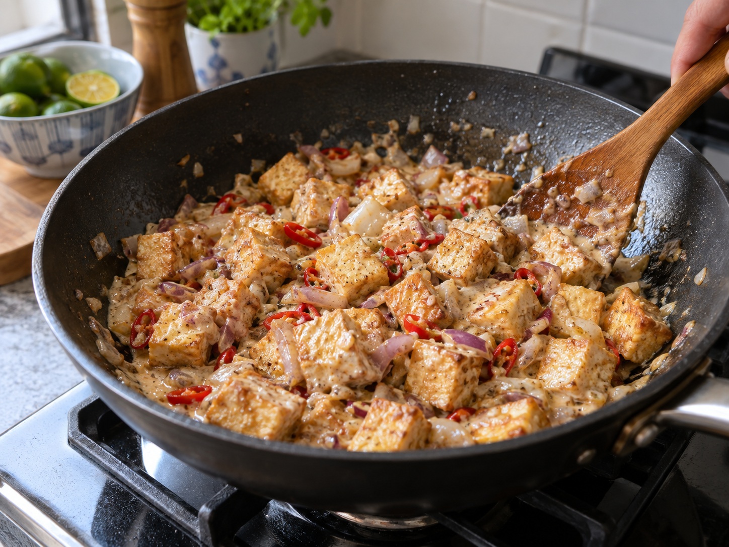 Tahu Sisig Filipina — Balut saus sisig