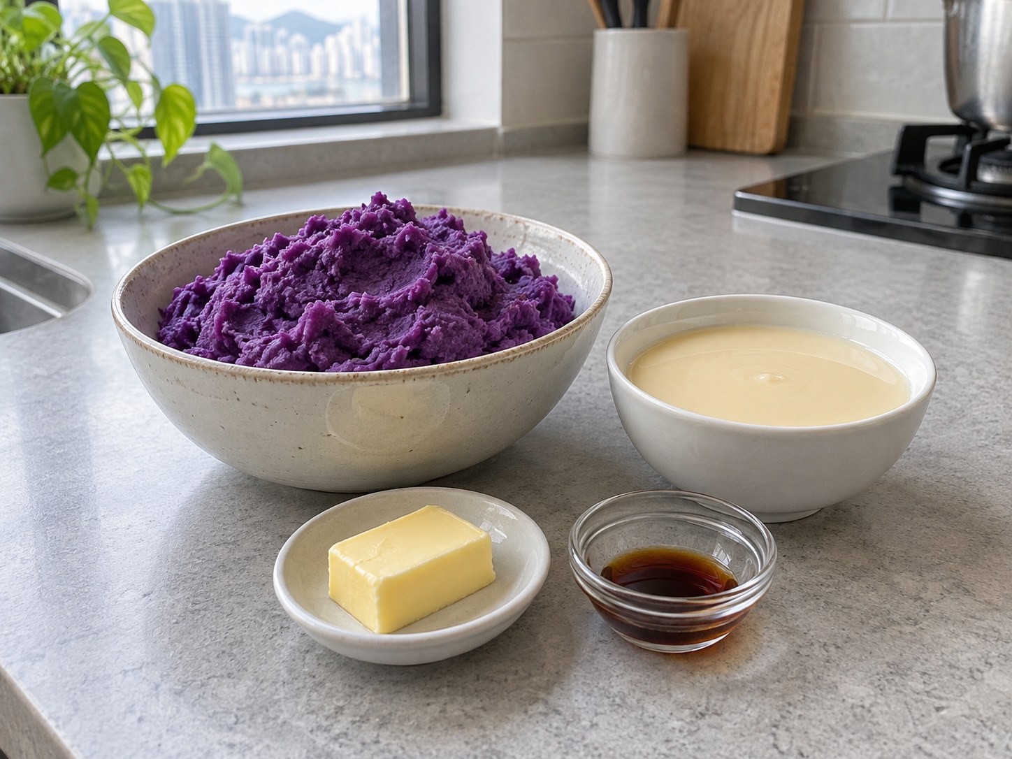 Filipino Ube Halaya — ingredients