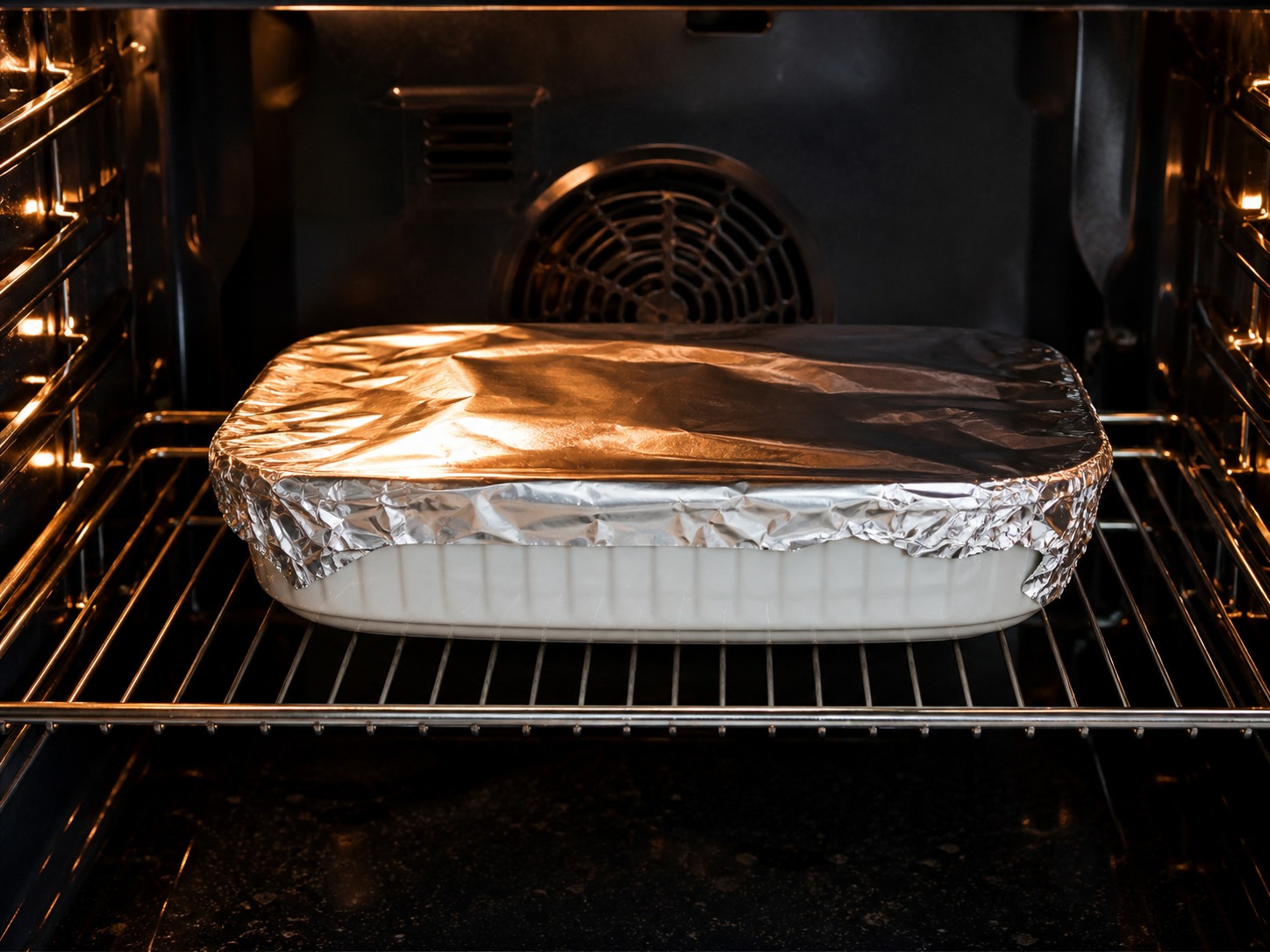 French Croque Monsieur Breakfast Bake — Bake covered