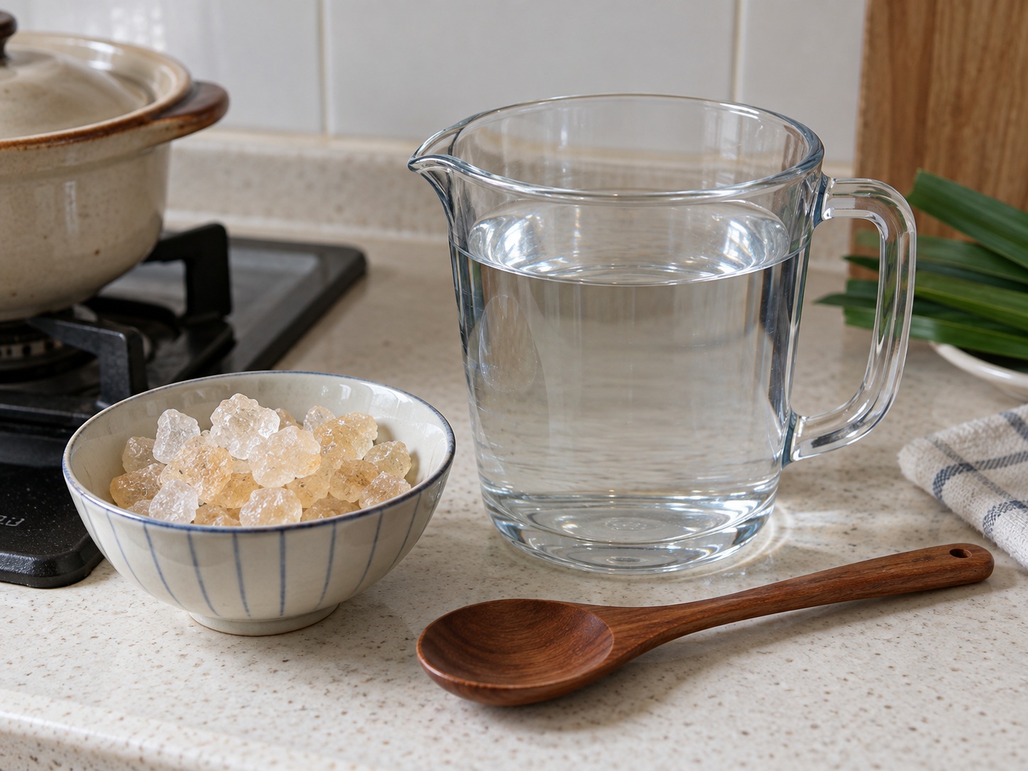福建花生湯 — 量水備糖