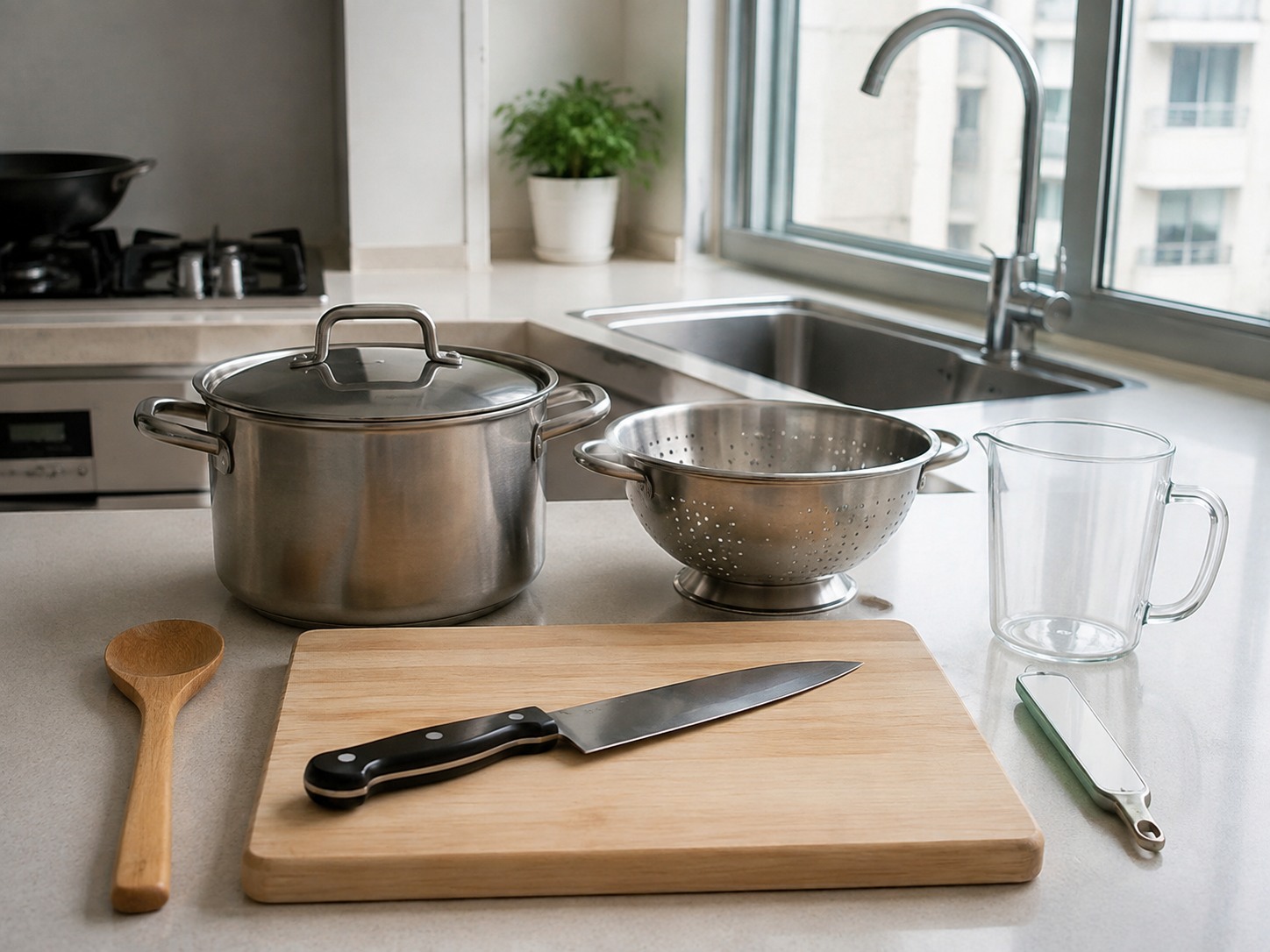 Greek Turkey, Spinach at Dill Rice — tools overview