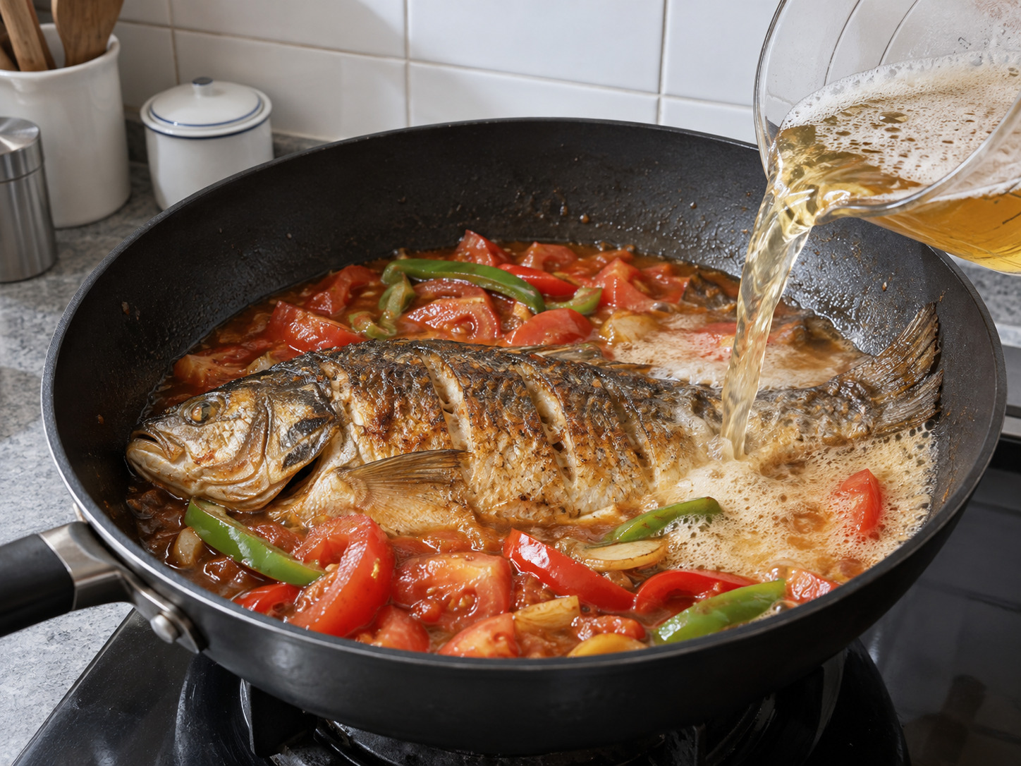Ikan Bir Guilin — Tuang bir