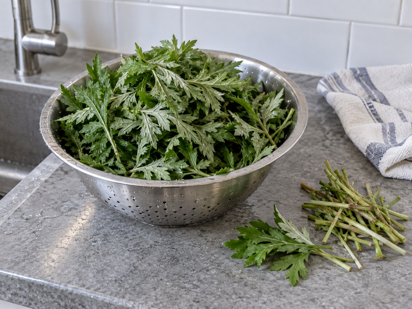 Hakka Mugwort Rice Dumplings — Tiyakin ang edible mugwort