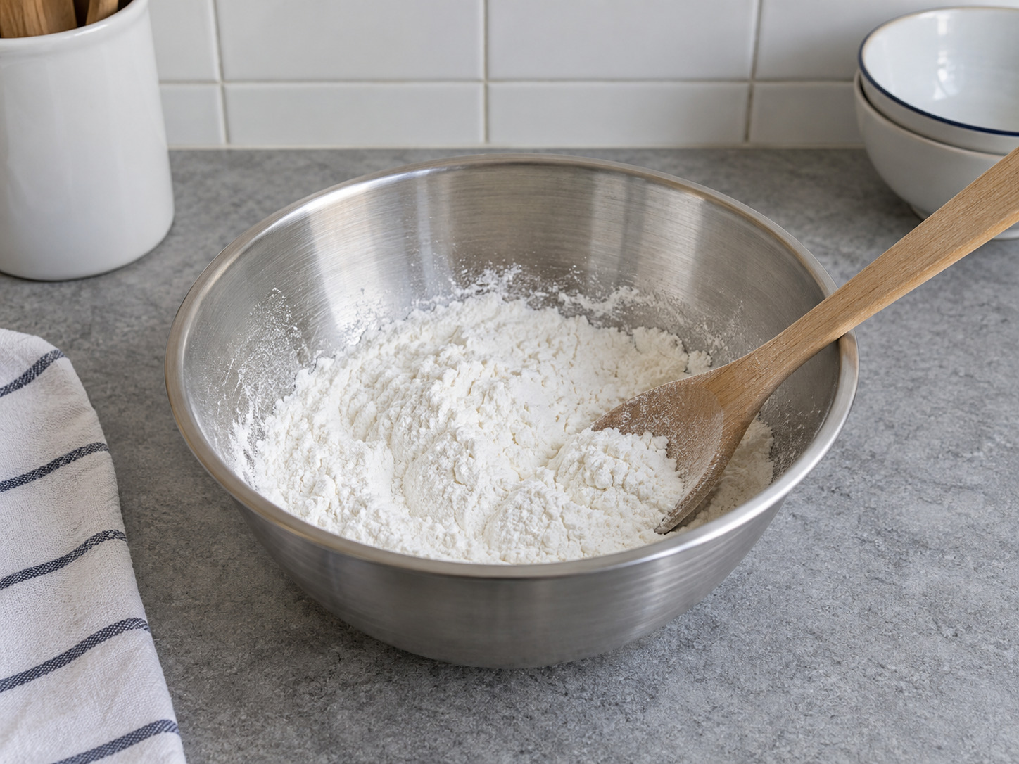 Hakka Mugwort Rice Dumplings — Paghaluin ang rice flours