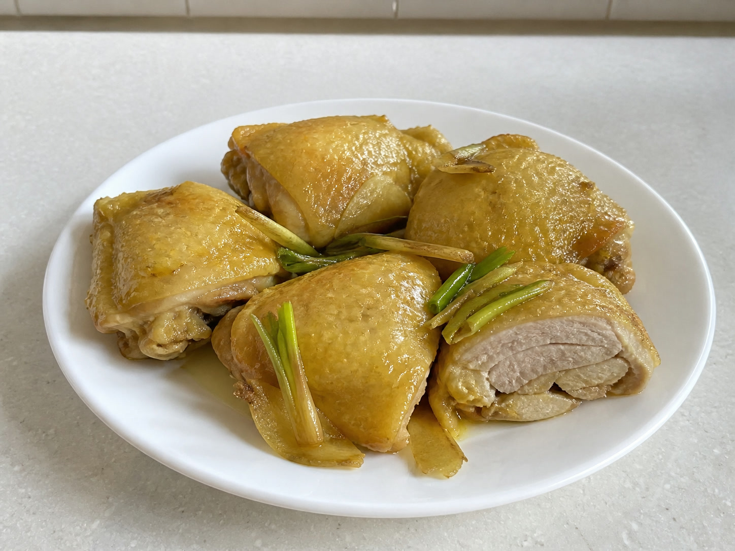 Hita ng Manok na Niluto sa Asin ala Hakka finished dish